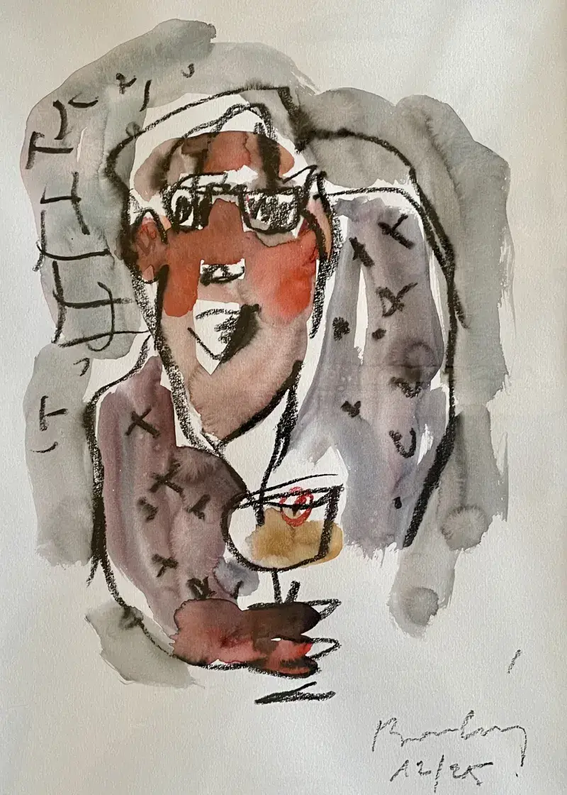 Plagiste, dessin original, Christophe Boulanger, Villa Sonneville